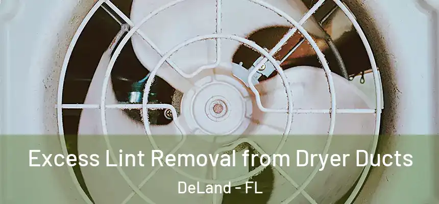 Excess Lint Removal from Dryer Ducts DeLand - FL